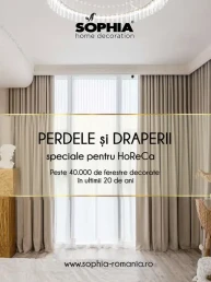 Oferte speciale HoReCa perdele si draperii